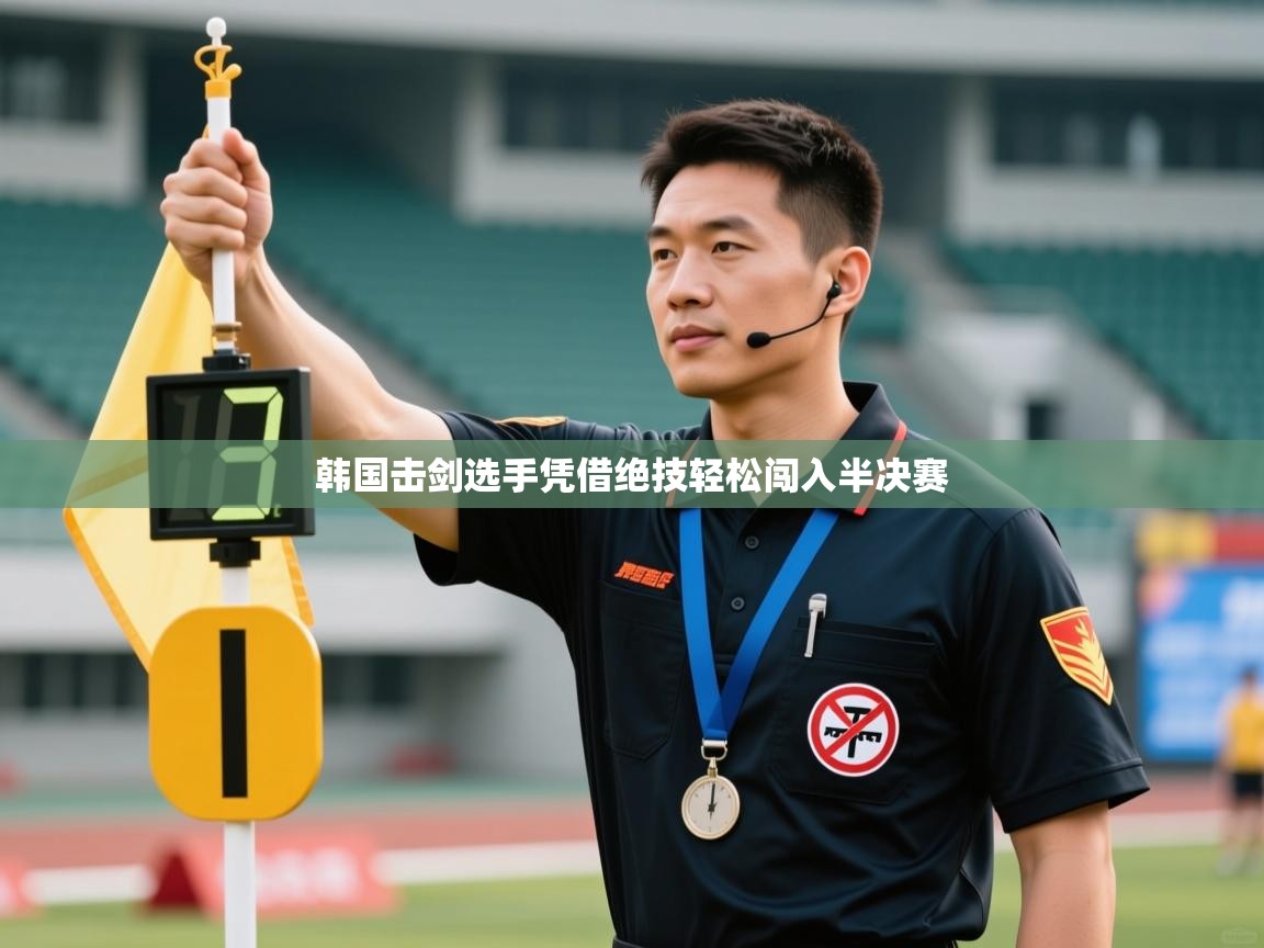 韩国击剑选手凭借绝技轻松闯入半决赛  第1张